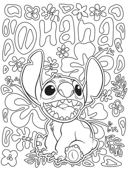 Lilo e Stitch 16 – Imagens para Colorir