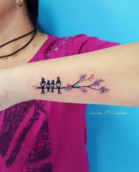 tatuagem-feminina-familia