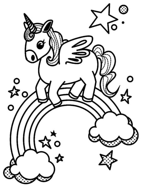 desenho-para-colorir-unicornio