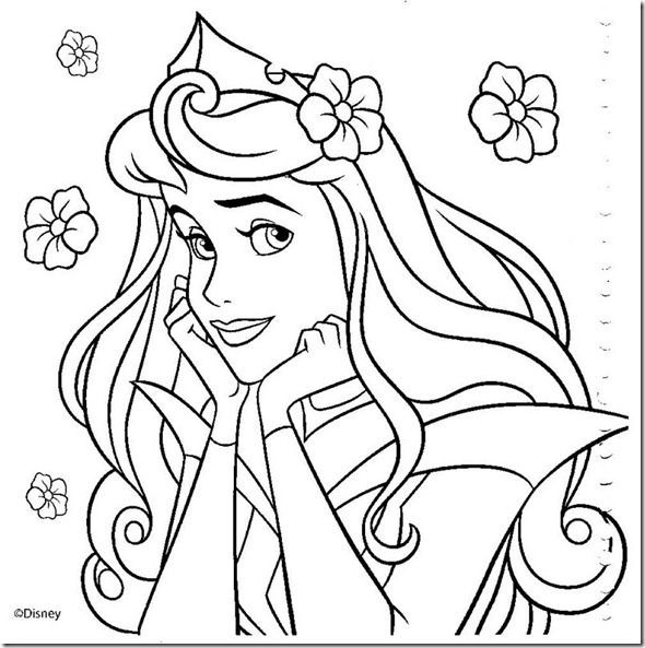Pintar Princesas da Disney Desenhos animados Video infantil Para