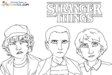 desenho-para-colorir-stranger-things