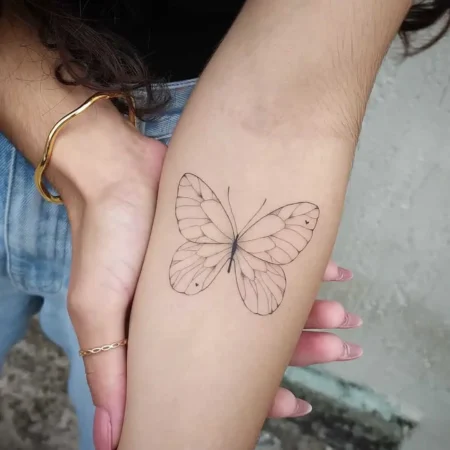 tatuagem-feminina-borboleta-no-braco