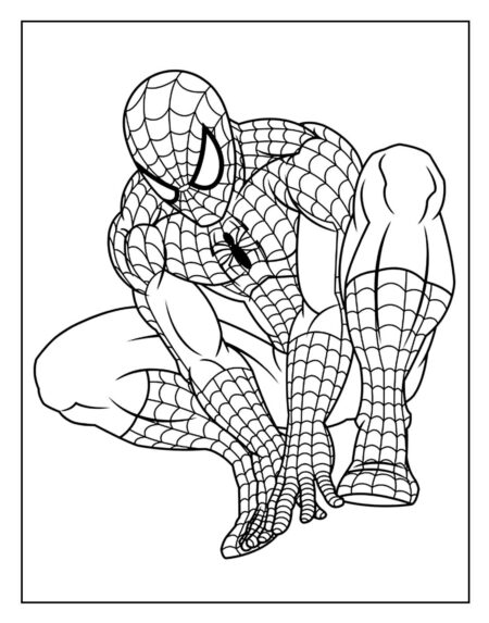 79+ Desenho Para Colorir Do Homem Aranha