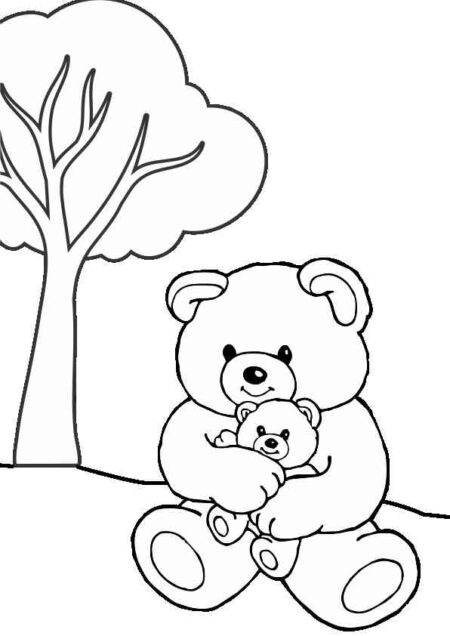 desenho-para-colorir-urso