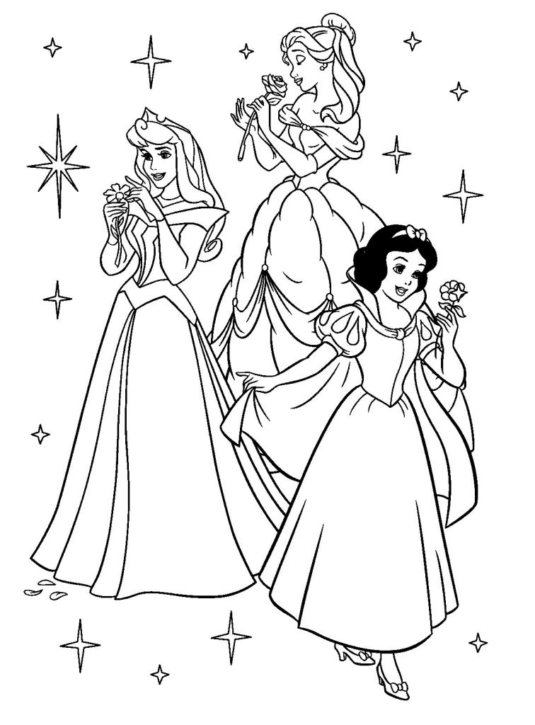desenho-para-colorir-princesas