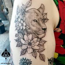 tatuagem-feminina-leoa