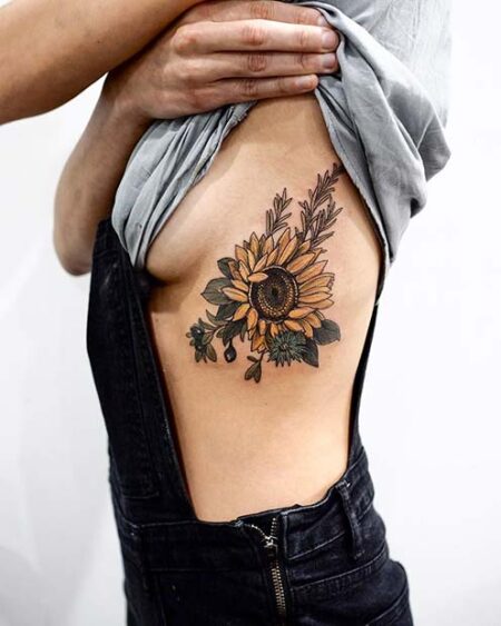 tatuagem-feminina-girassol