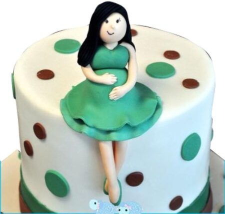 Pregnancy Decorated Cake