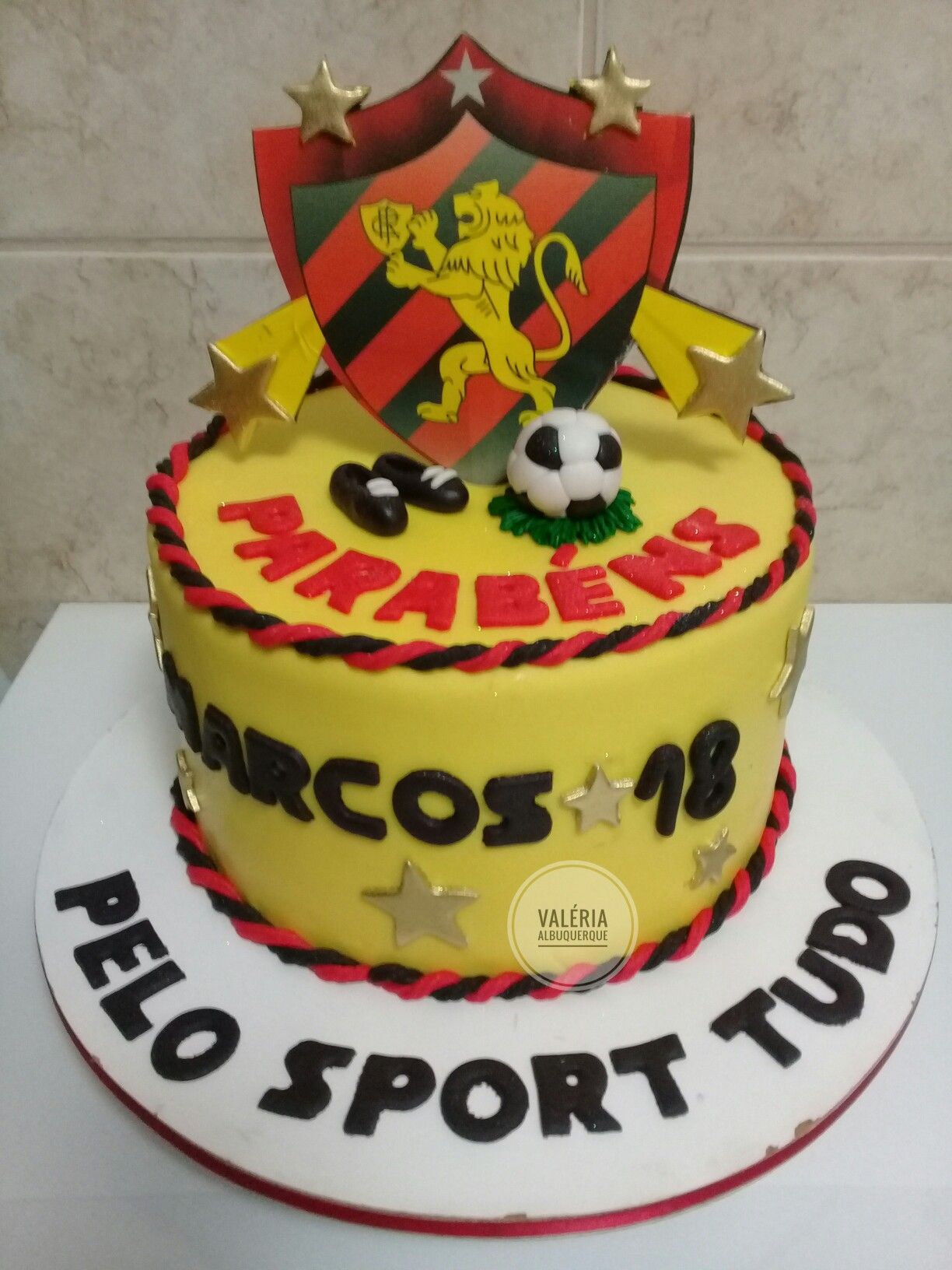 Decorated Cake Sport Club Recife