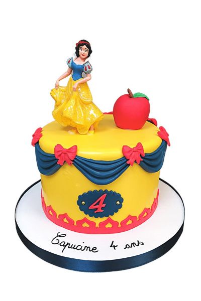 Snow White Decorated Cake