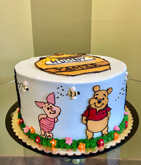 Winnie the Pooh Decorated Cake