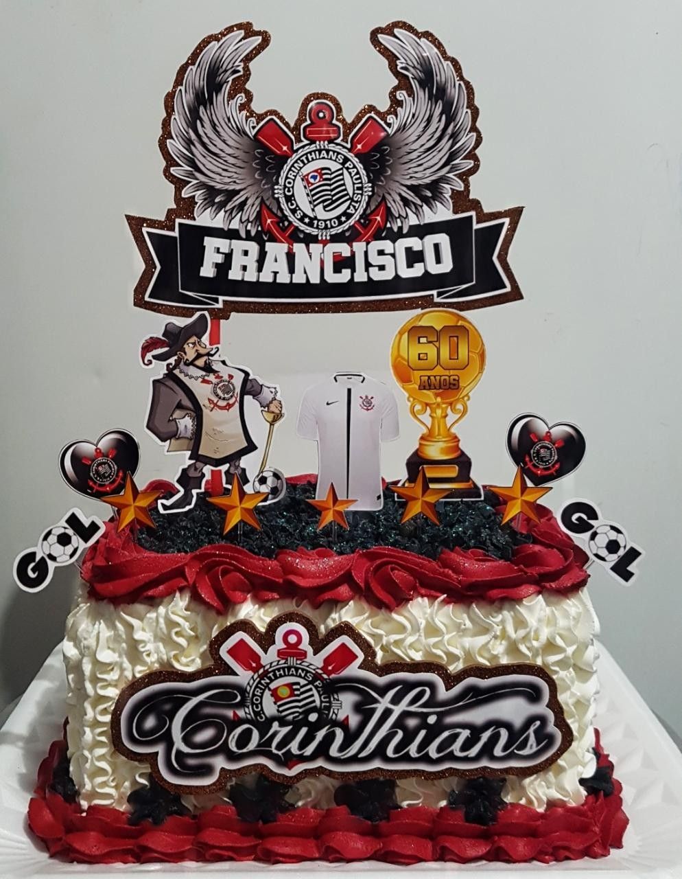 Corinthians Decorated Cake