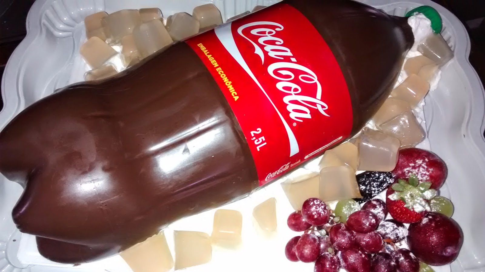 Bolo Decorado Coca Cola