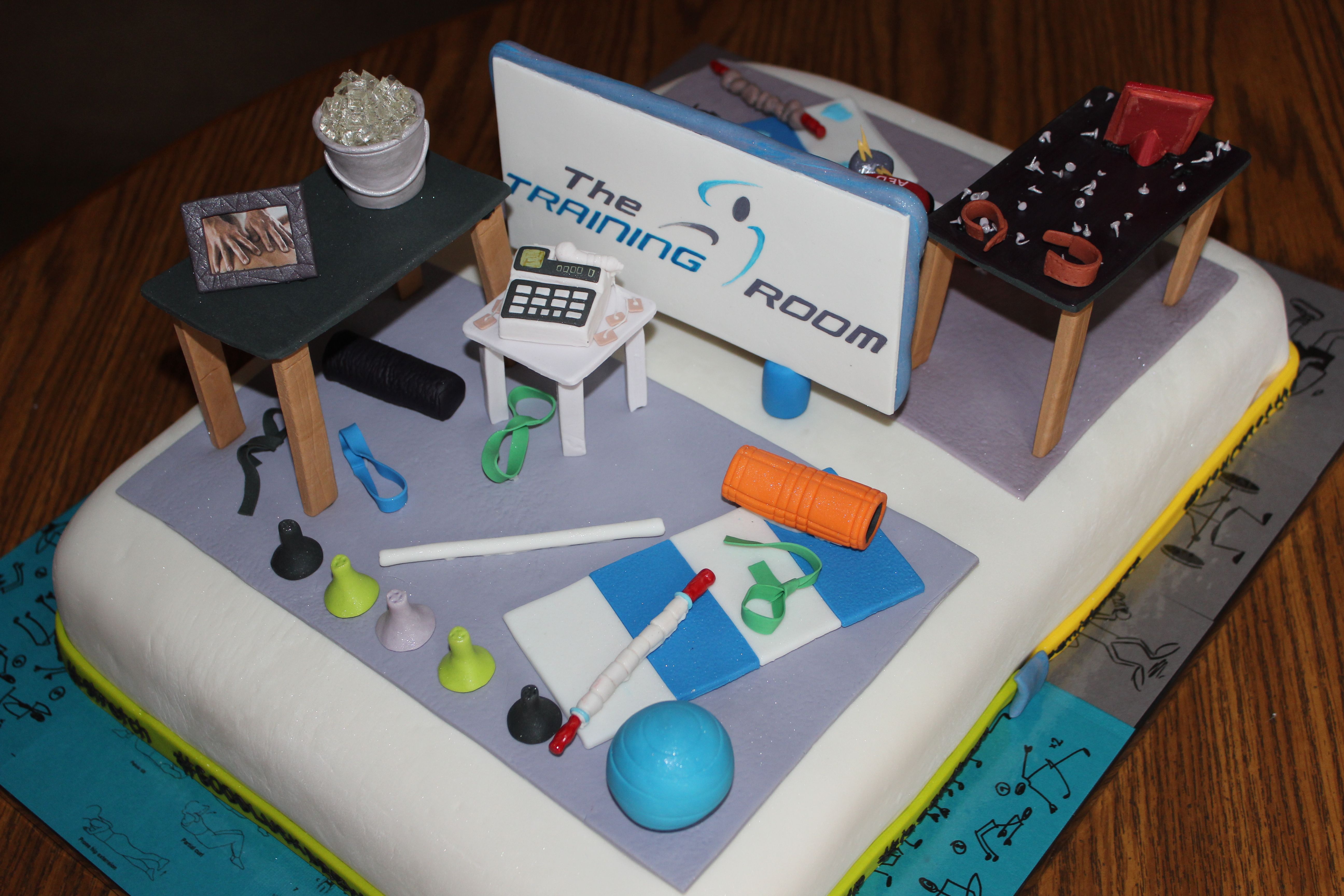 Physiotherapy Decorated Cake
