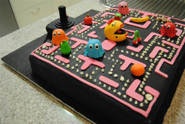 Geek Decorated Cake