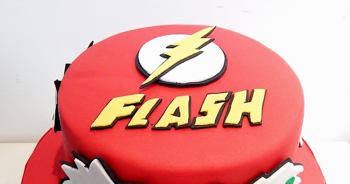 Bolo Decorado The Flash