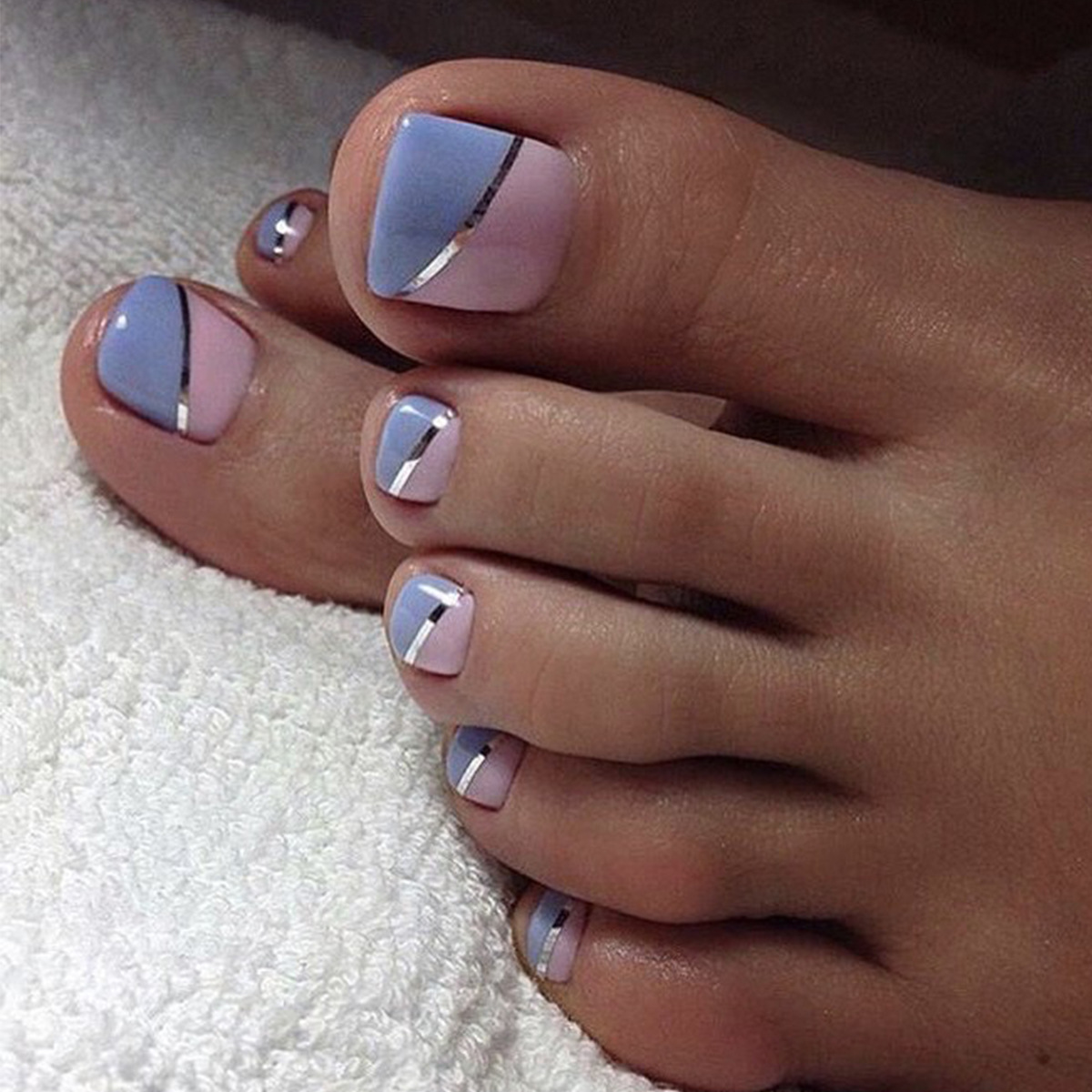 Foot Decorated Nail
