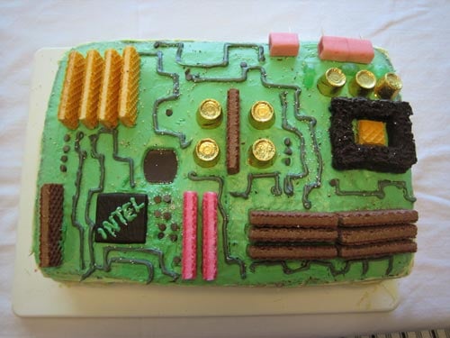 Geek Decorated Cake