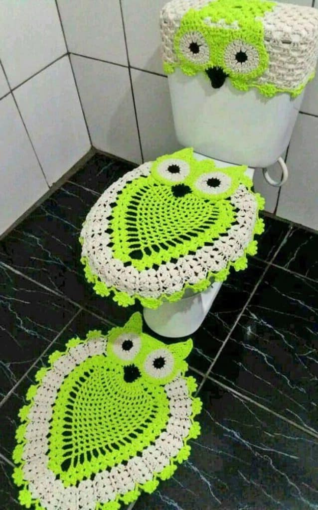 Jogo De Banheiro De Croche