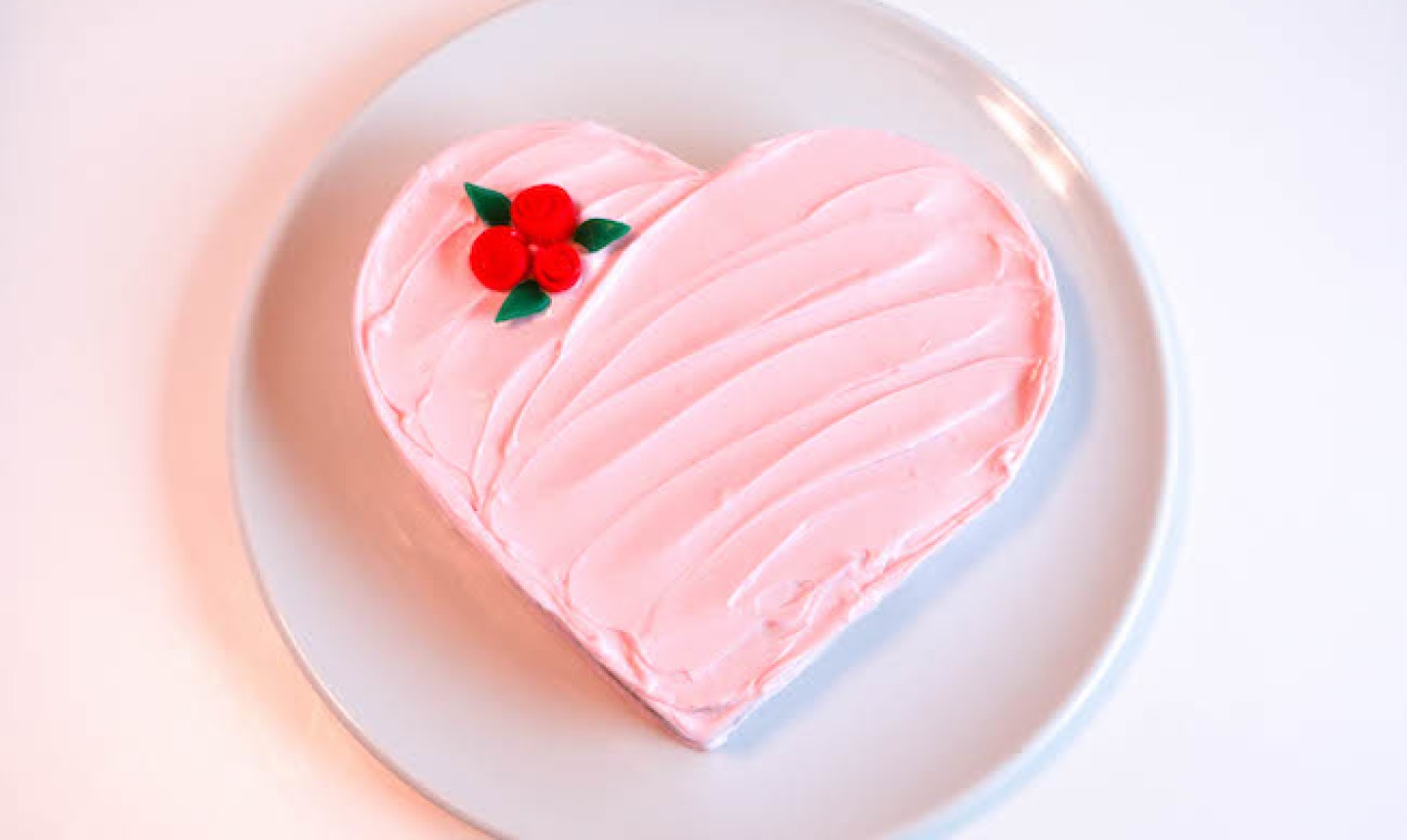 Heart Decorated Cake