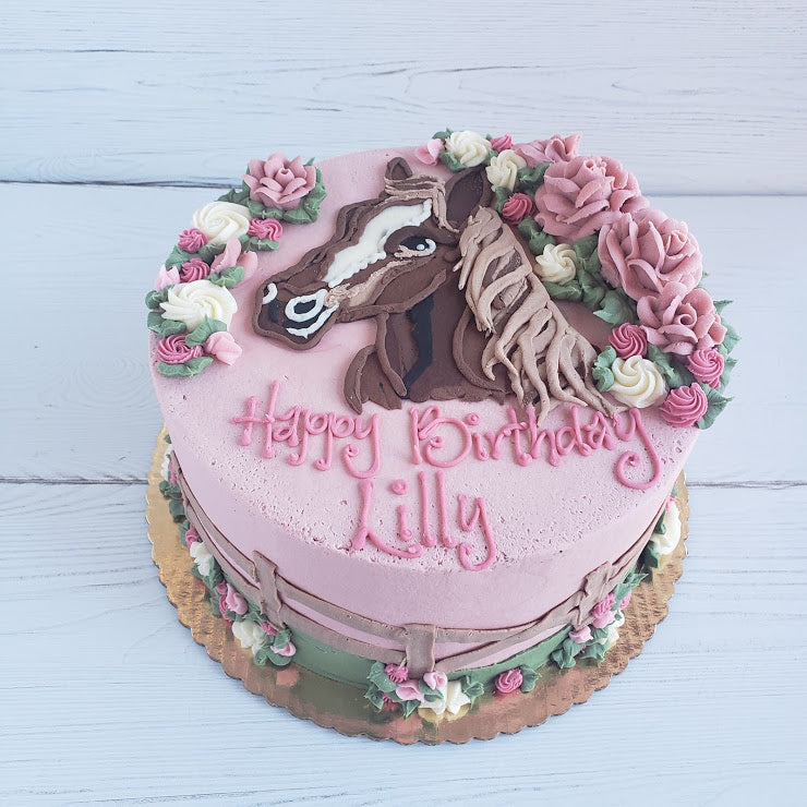 Horse Decorated Cake