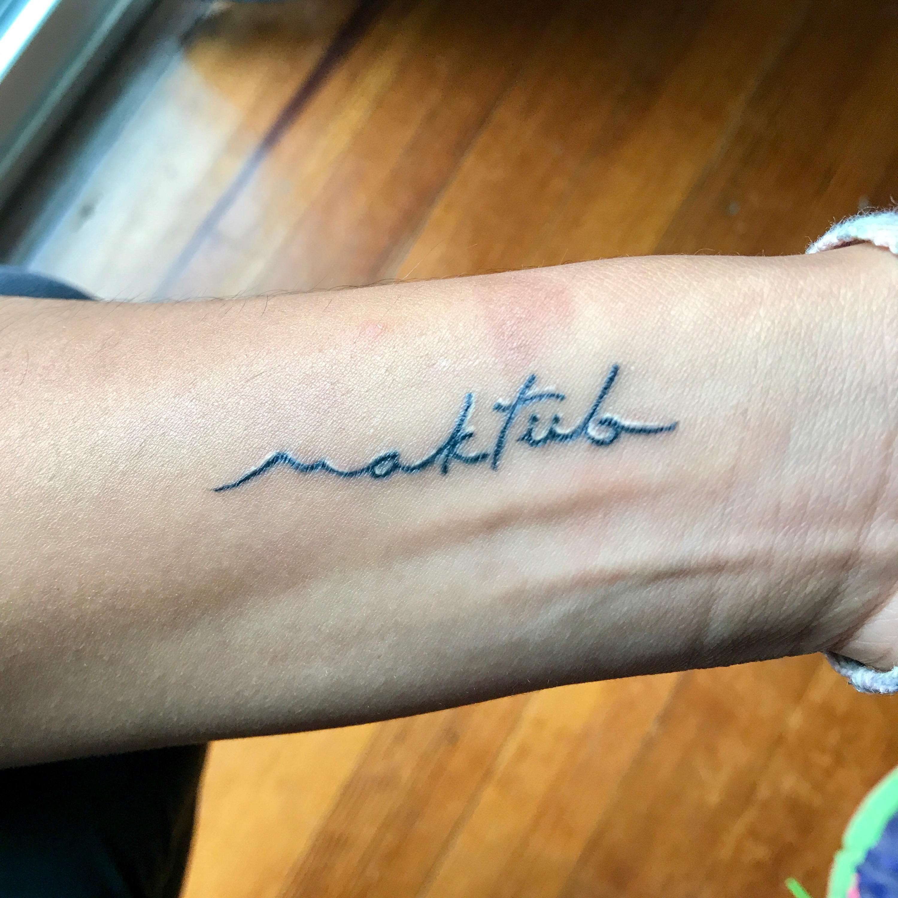 Tatuagem Maktub