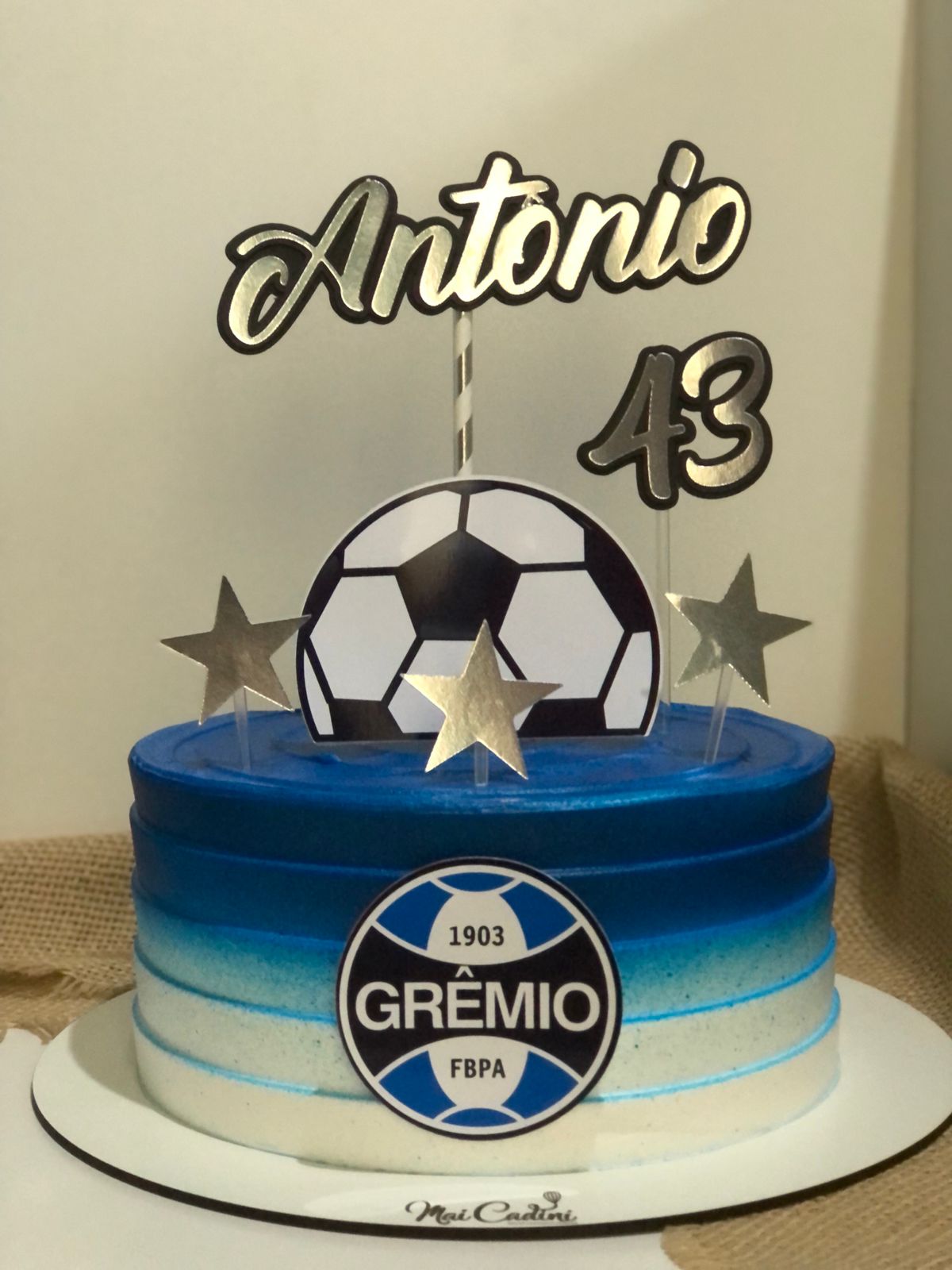Gremio Decorated Cake
