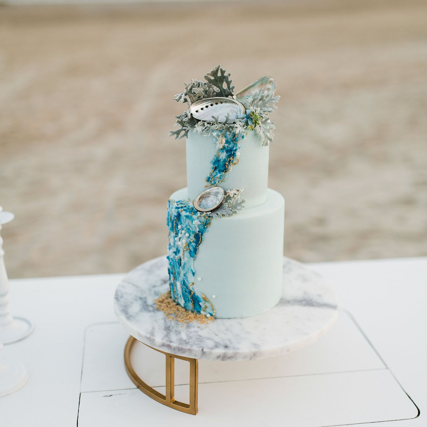 Ocean Decorated Cake