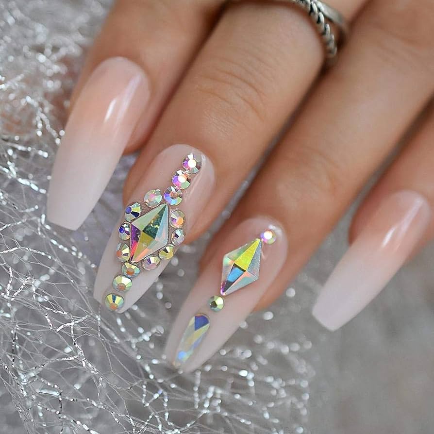 Large Decorated Nail