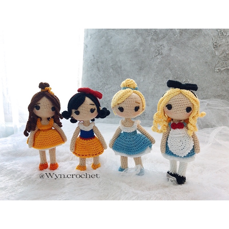 Modelos de Bonecas De Amigurumi Princesas