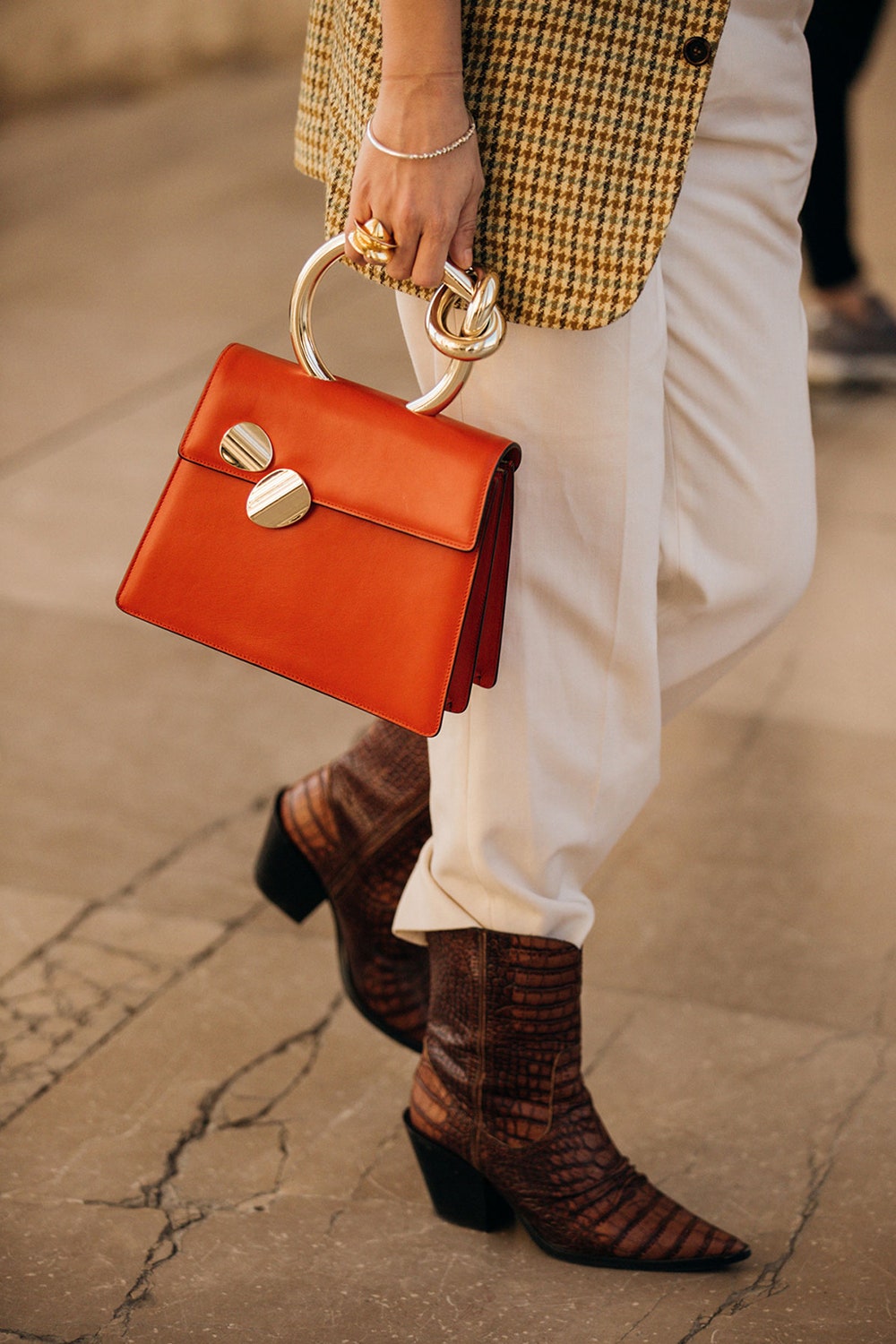 Fashion Look with Small and Hand Bags