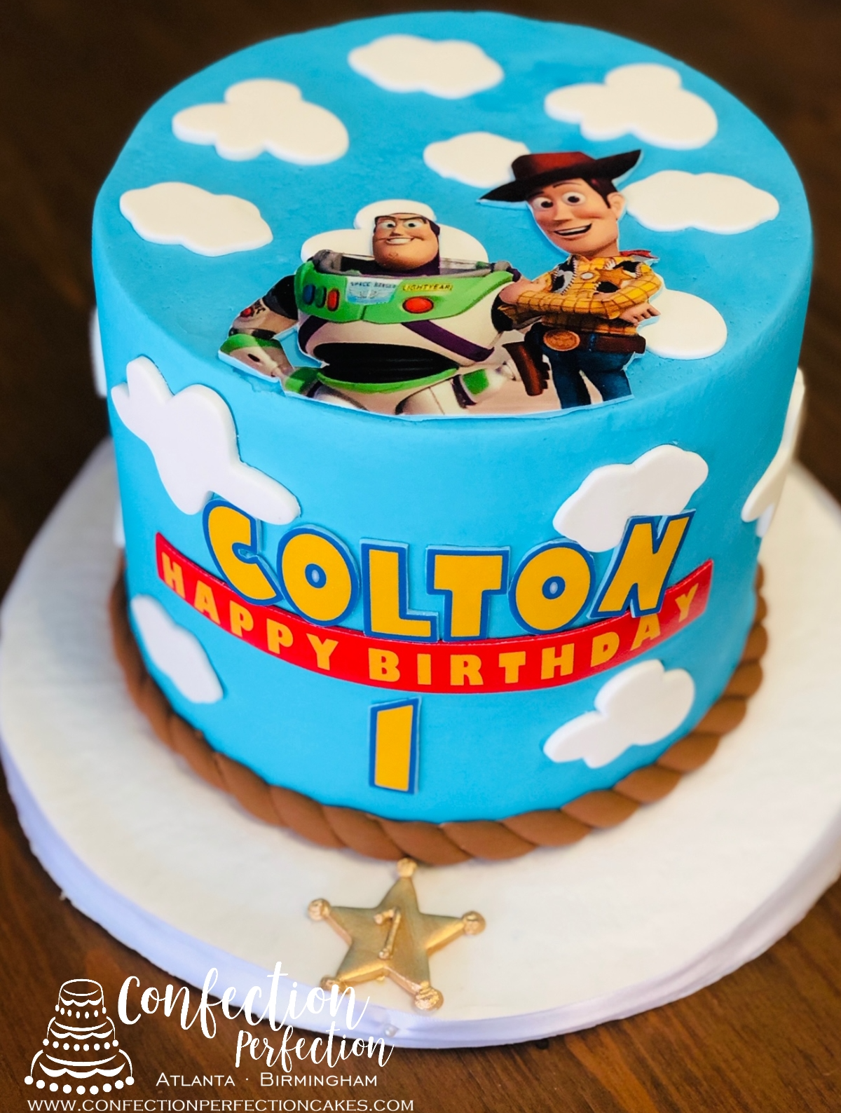 Toy Story Decorated Cake