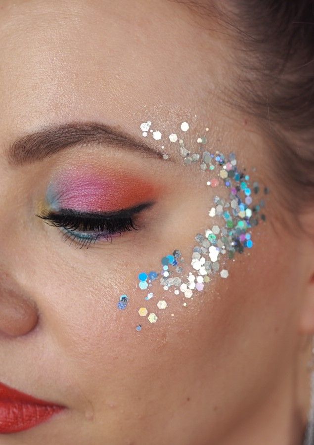 Makeup With Glitter