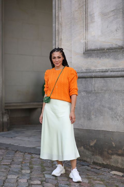 Fashion Look with long skirts