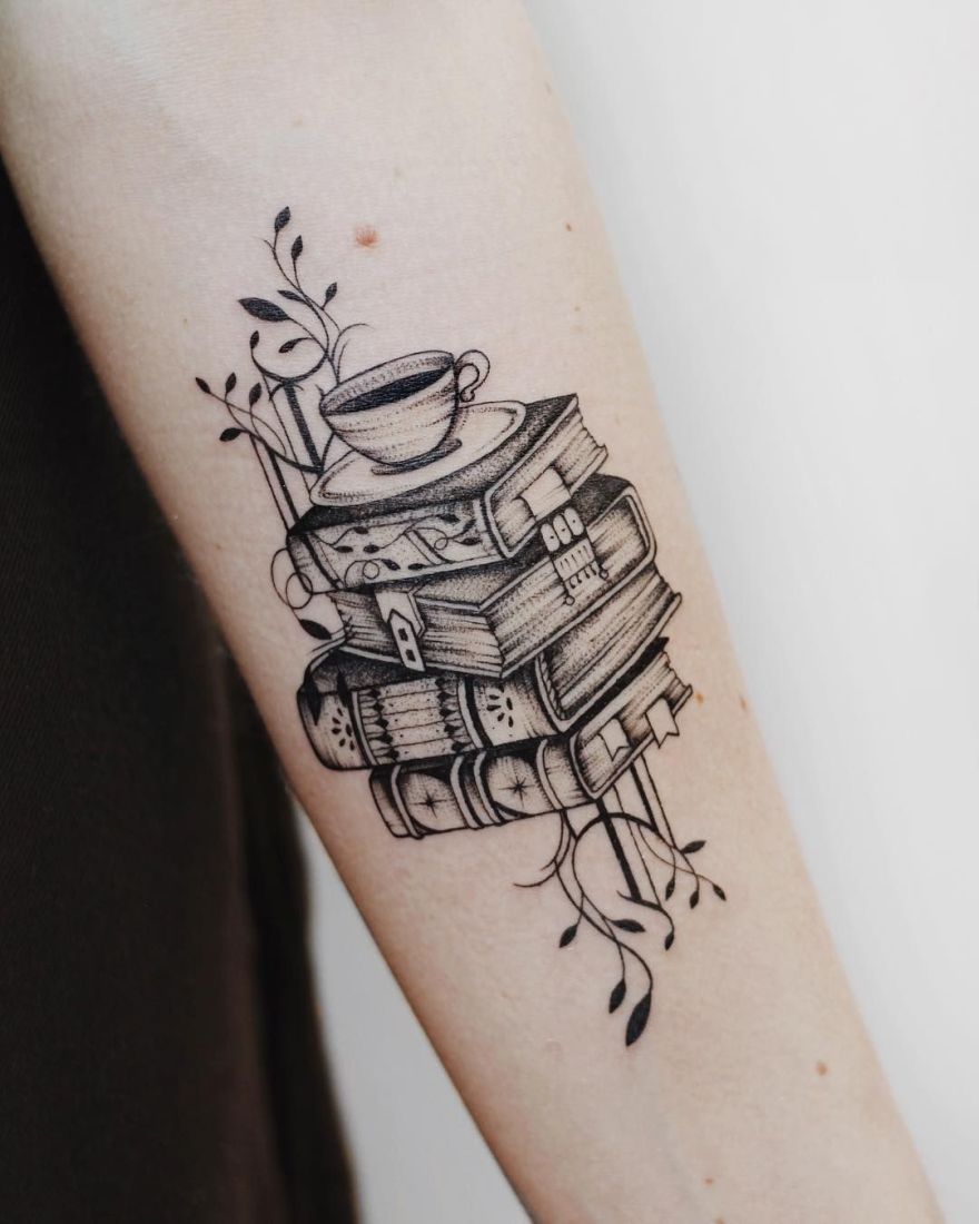 book tattoo