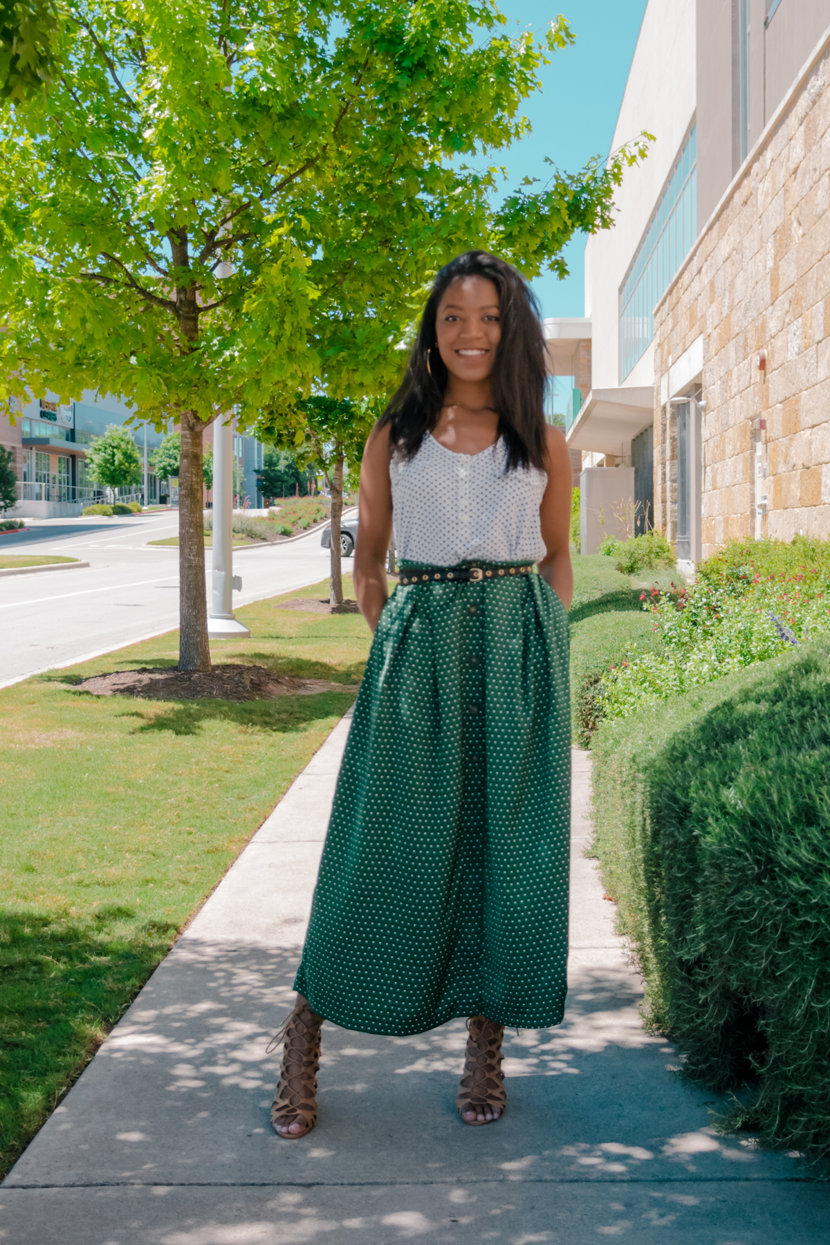 Fashion Look with long skirts