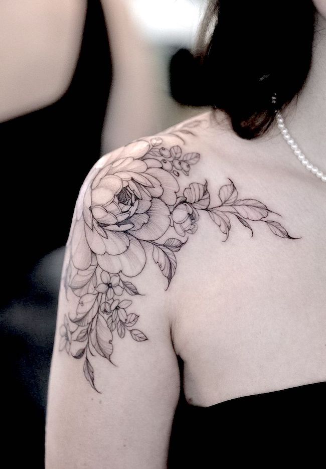 tattoo on shoulder