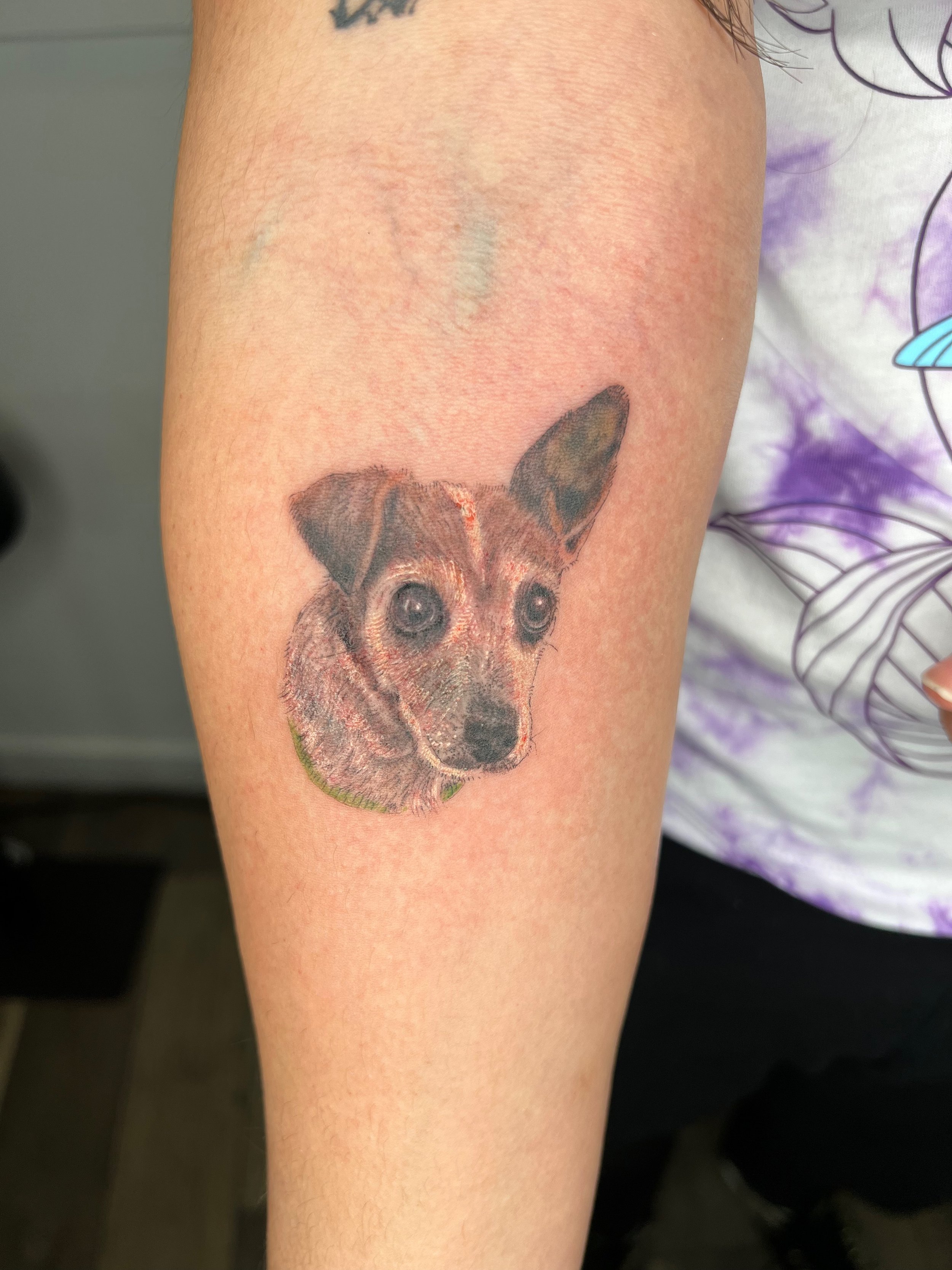dog tattoo