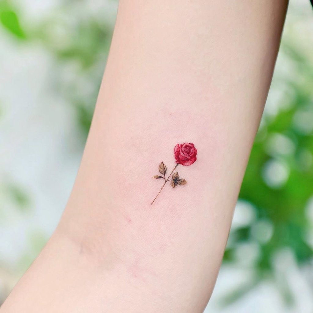 Tatuagem De Rosa