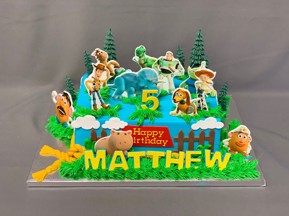 Toy Story Decorated Cake
