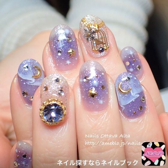 Kawaii Decorated Nails