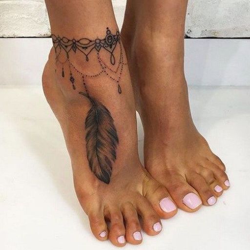 tattoo on foot
