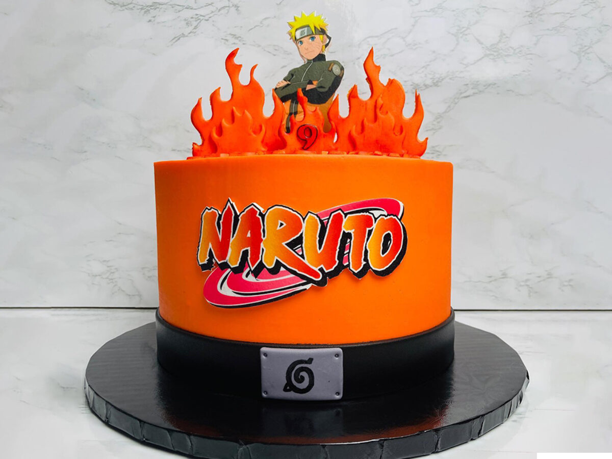 TOPO NARUTO  Naruto, Bolo decorado dia dos pais, Festa naruto