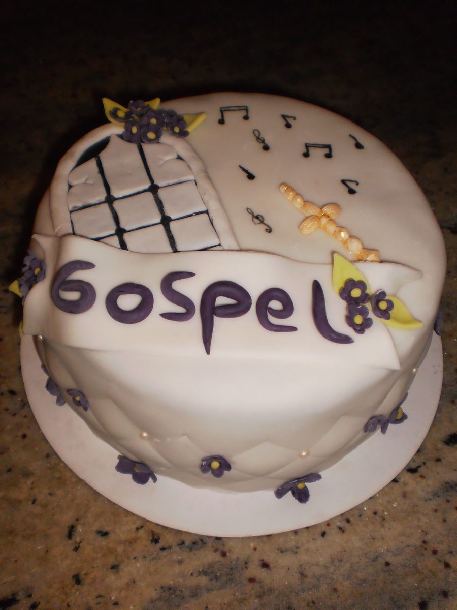 Gospel Decorated Cake
