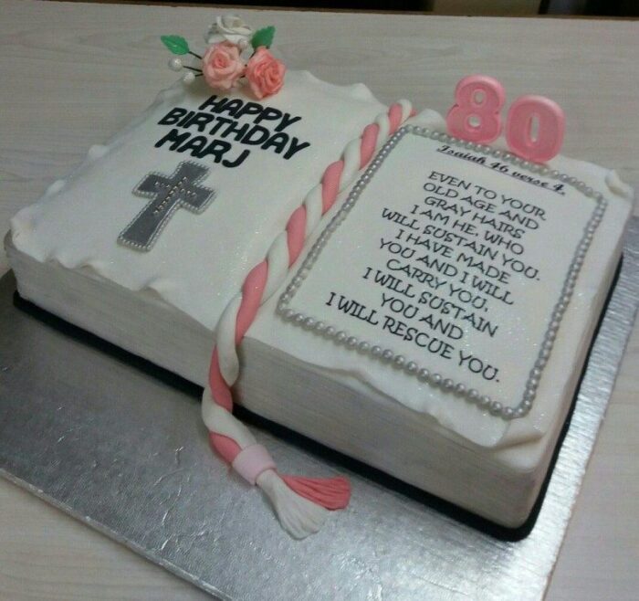 Gospel Decorated Cake