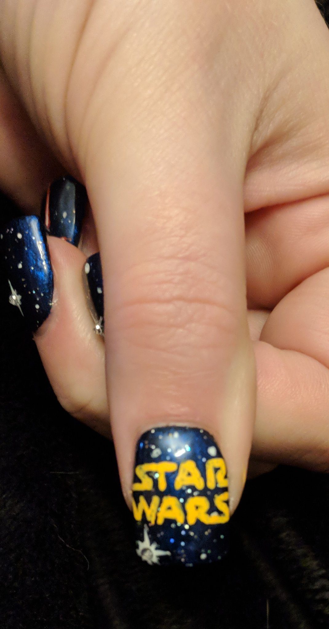 Star Wars Decorated Nail