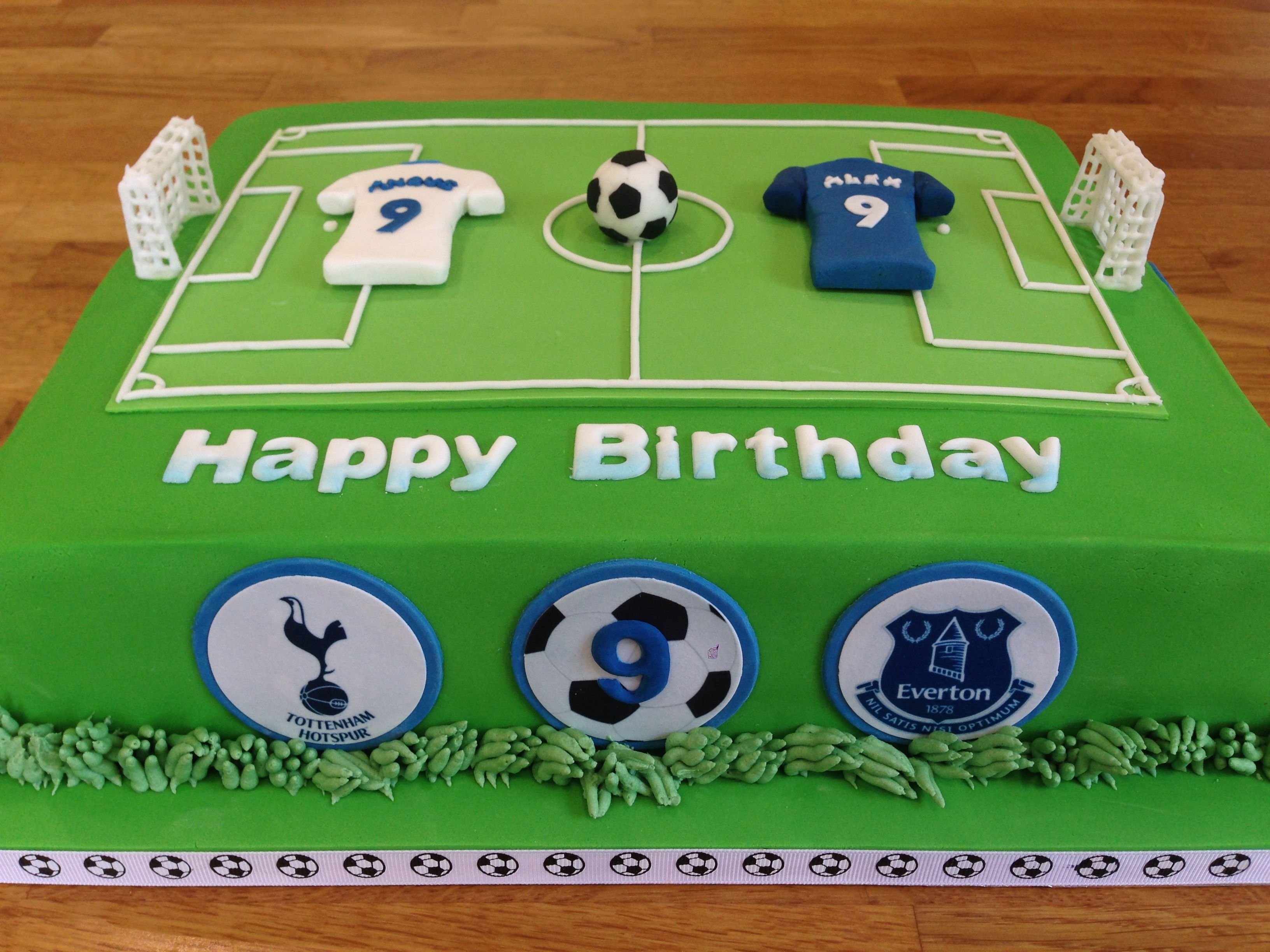 Football Field Decorated Cake