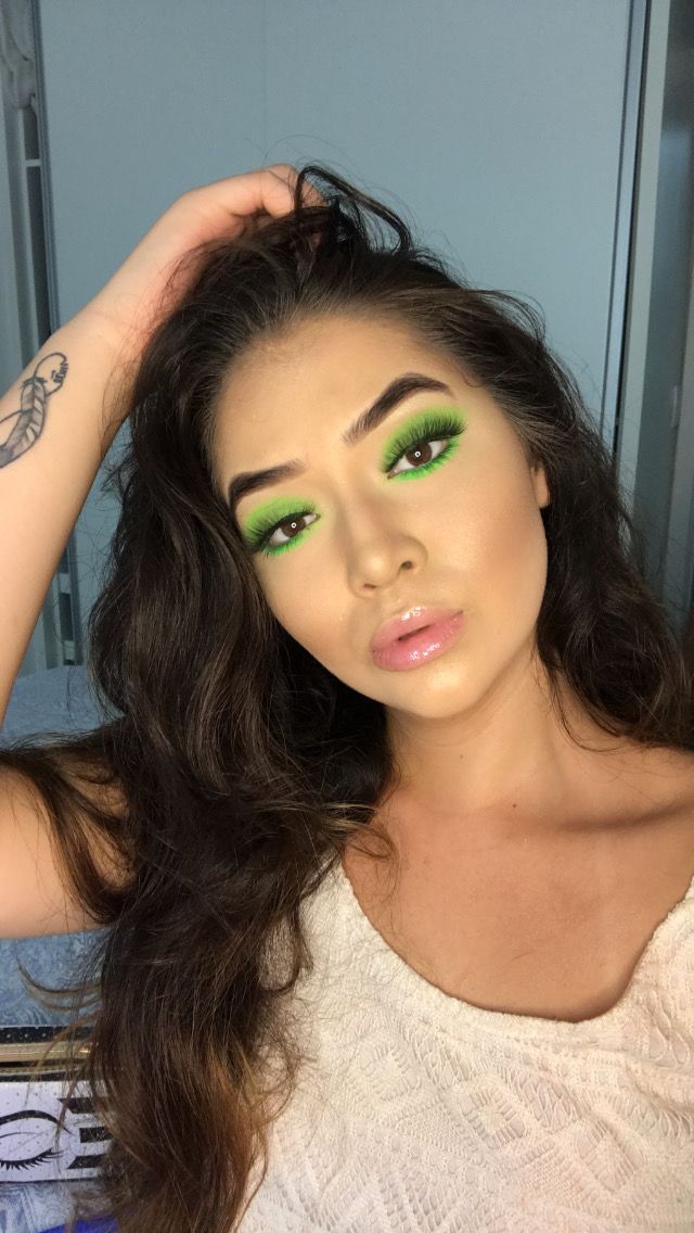 Maquiagem Verde