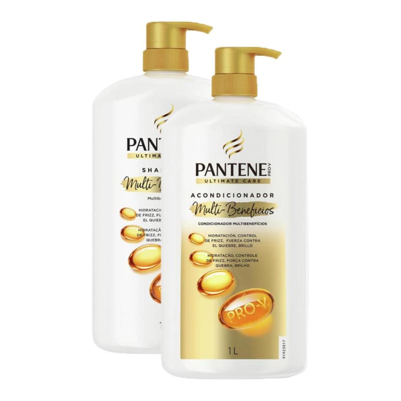 Kit Shampoo Pantene Ultimate 1l + Condicionador Pantene Ultimate 1l