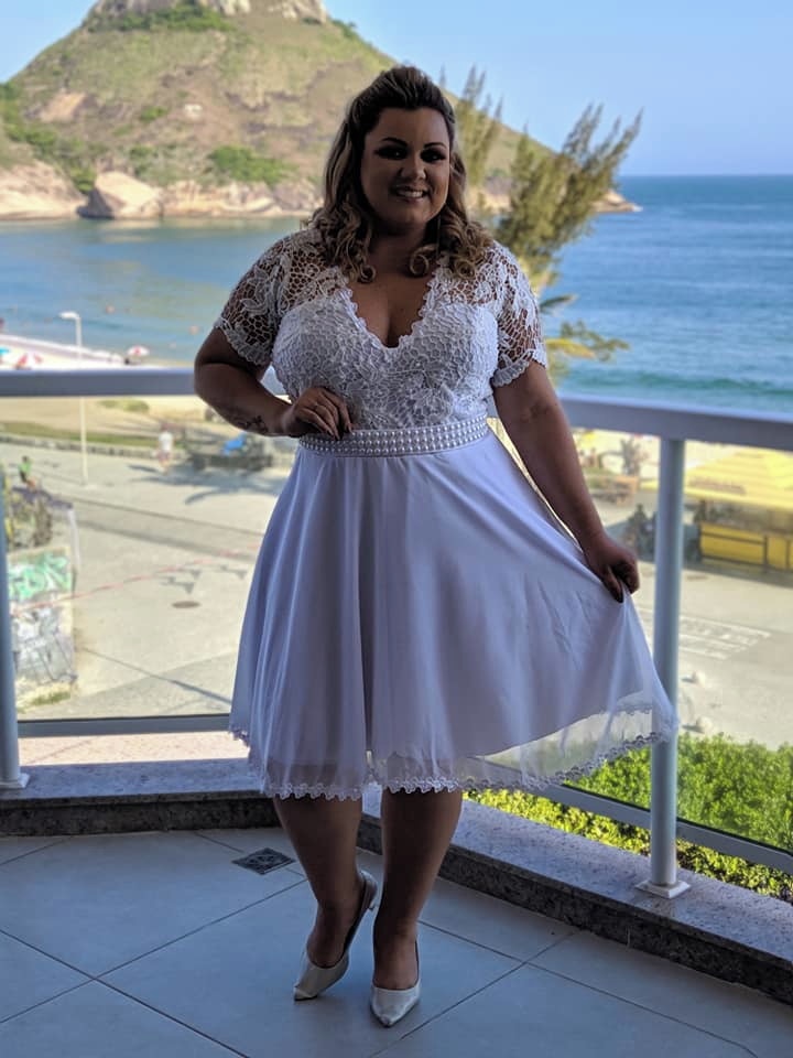 Vestido De Noiva Civil